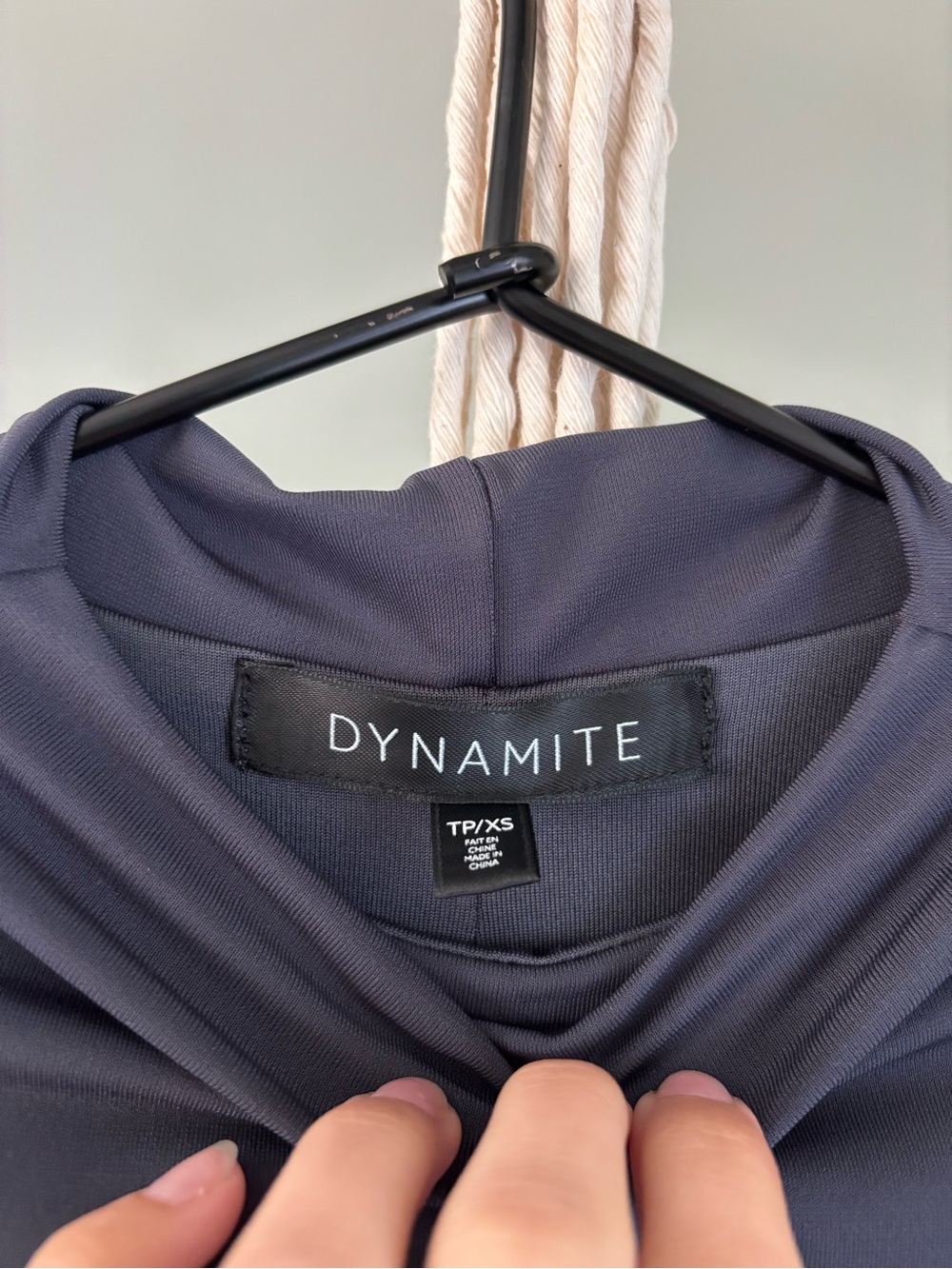Dynamite dress - charchol grey